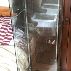 glass display cabinet