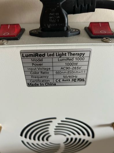 Lumired 800 infar red panel new