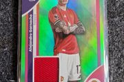 Topps Premier League Trading Cards Alejandro Garnacho 76/99 Player-worn Relic Patch