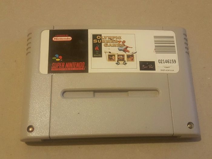 Super Nintendo Game Olympic Summer Games