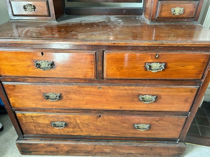 Antique dressing table