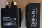 New Samsung Super fast charger 25W Plug and C type cable