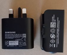 New Samsung Super fast charger 25W Plug and C type cable