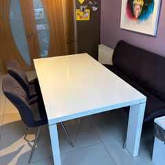 dining table and chairs
