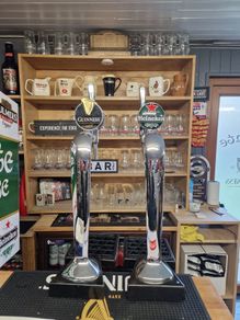 home bar setup