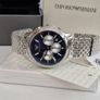 Emporio Armani 41mm Blue Dial Chronograph Watch AR11582 Image 2