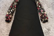 Black Floral Dress