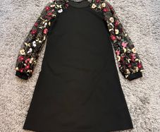 Black Floral Dress