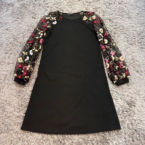 Black Floral Dress
