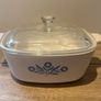 Pyrosil Ware Vintage Cornflower Corning Casserole set (2) Image 10