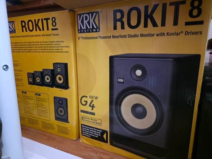 Krk Rp8 Studio Monitors