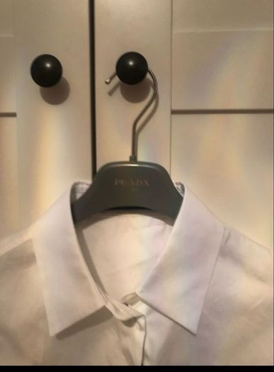 Prada ladies white shirt