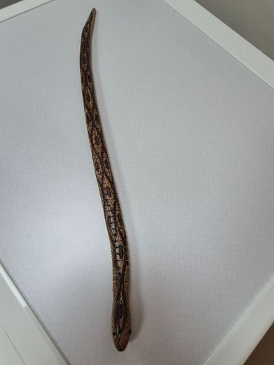 Vintage wooden Snake