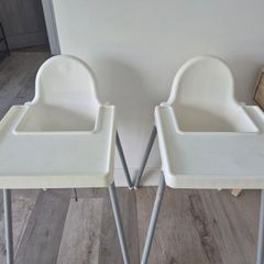 Ikea High Chairs x 2