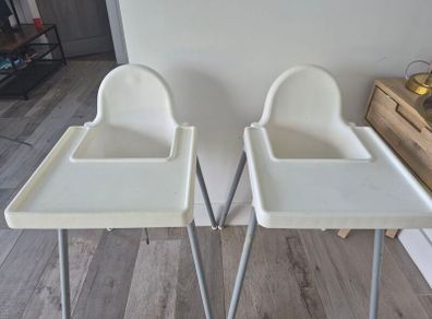 Ikea High Chairs x 2