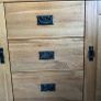 Solid oak sideboard Image 10