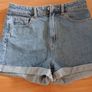 Brand New Blue Denim Shorts Image 2