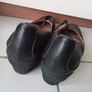 Clarks Unstructured Haywood Black Leather  Shoes Image 6