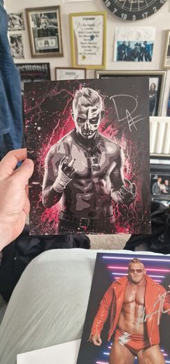 Darby Allin AEW Autograph