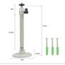 6mm Camera Monopods 21cm Projector Tripod Metal Wall Mount 1/4 Hanger Mounting Kit TD90 TD95 P62 Mini Projector Camera Bracket Image 2