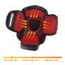 Electric Infrared Heating Knee Massage Air Pressure & Vibration Physiotherapy Instrument Knee Massage Rehabilitation Pain Relief Image 3