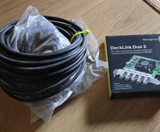 Blackmagic Deck Link Duo 2 (unused plus 3 x BNC cables)