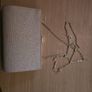 Primark Gold/Nude Glitter Clutch Bag Image 2