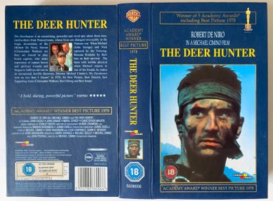 The Deer Hunter (Michael Cimino Film) [1978] Robert De Niro, Christopher Walken, John Savage, John Cazale, Meryl Streep & George Dzundza (PAL VHS Cassette Movie)