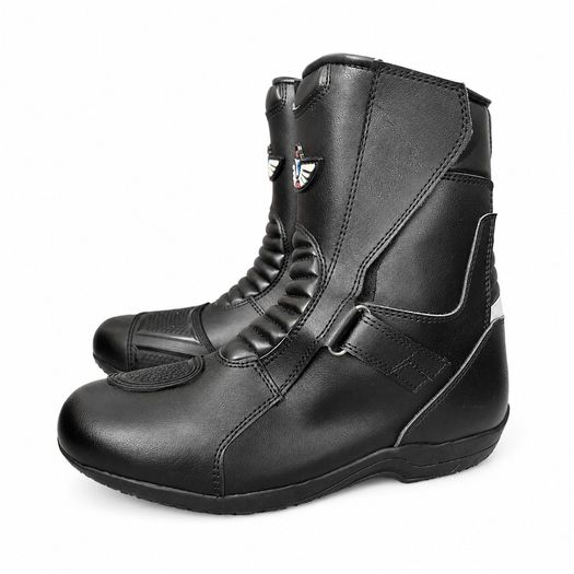 Genuine Leather Motorbike Riding Boots | Waterproof Motorcycle Boots for Men | Protective Biker Boots