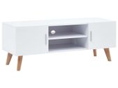 TV Cabinet White 120x40x46 cm MDF