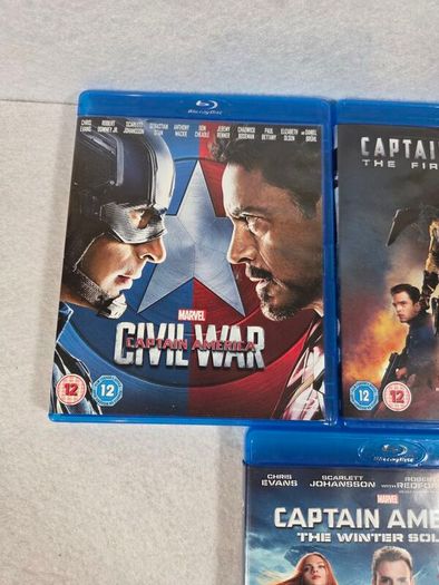Captain America blu ray