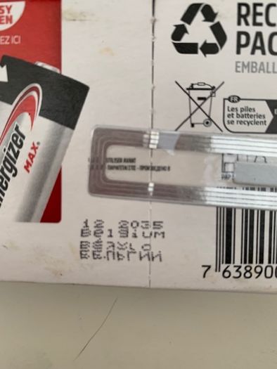 Energizer MAX D Batteries 4 Pack