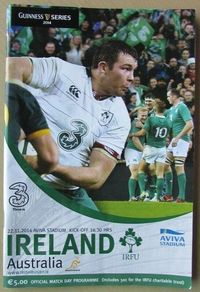 2014 Ireland v Australia - November International Programme