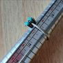 vintage sterling silver and turquoise ring Image 2