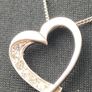 Sterling Silver Love Heart Pendant Set Image 10
