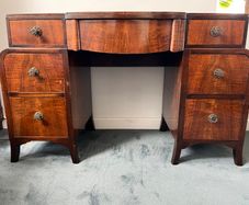 Gorgeous Art Deco Walnut Desk
