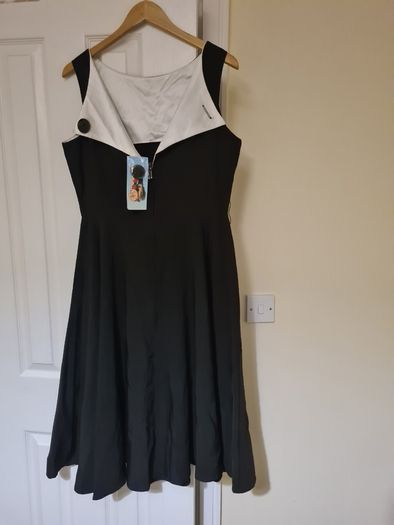 Bettie Page Lbd Dress Size Xxl (nwt)