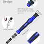 NEW SALE | Precision Screwdriver Set, DIY Repair Tool Kit with 101 Screw Driver Bits, TOPWAY 122 in 1 Mini Hand Work Electronic Repair Kit with Magnetic Mat Image 5
