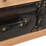 Coffee Table Solid Fir Wood 115x55x50 cm Image 8