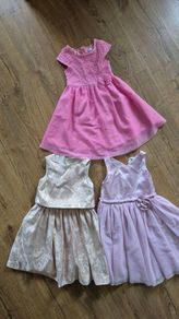 3 dresses size 116cm 5yo