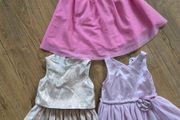 3 dresses size 116cm 5yo