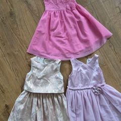 3 dresses size 116cm 5yo