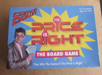 The Price Is Right Board Game Joe Pasquale 2005