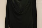 Zara Woman Trf Black Bodysuit Size M