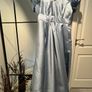 Satin Bridesmaid Dress Size 12 Perfect Condition Image 2