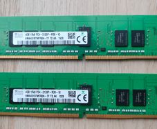 8gb Sk Hynix Ddr4-2133 Ecc Registered Server Ram, 2x4gb, Hma451r7mfr8n-tf