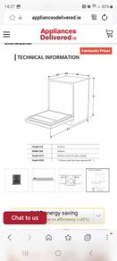 Brand New Integrated Dishwasher