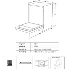Brand New Integrated Dishwasher