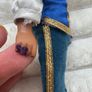 Beast about 6.5" Figure from Beauty and the Beast Disney Used Painted hands Please look at the pictures Image 4