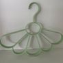 Hanger Organiser multi use - Scarf, Belt, Jewellery- Soft Green Brand New With 6 Scarves / shawls In Mint Condition.  (6) Image 4